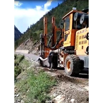 Highway Guardrail Drilling Machine